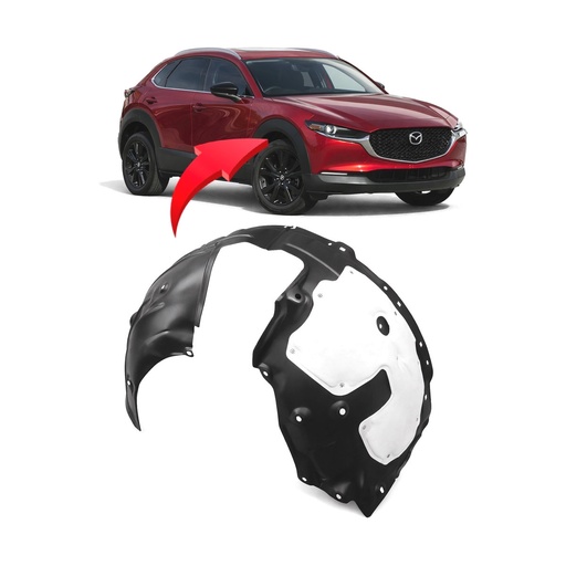[MA1249155] Front Right Passenger Side Fender Liner for Mazda CX-30 2020-2022 MA1249155