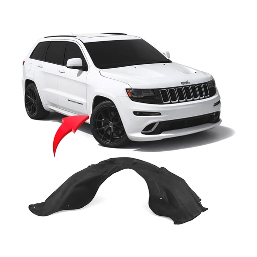 [CH1249187] Front Passenger Side Fender Liner for Jeep Grand Cherokee WK 2014-2022 CH1249187