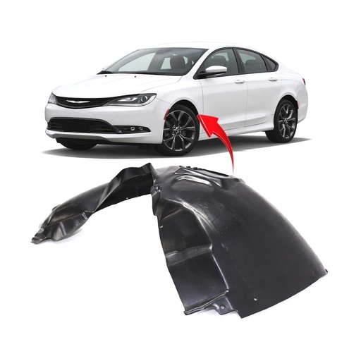 [CH1248168] Front Left Driver Side Fender Liner for Chrysler 200 2015-2017 CH1248168