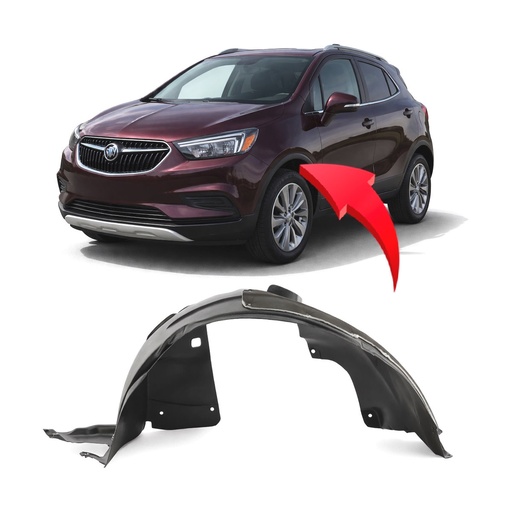 [GM1248275] Front Left Driver Side Fender Liner for Buick Encore 2017-2019 GM1248275