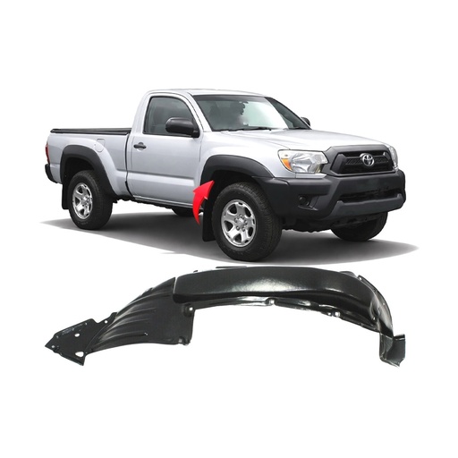 [TO1249175] Front Right Passenger Side Fender Liner for Toyota Tacoma 2012-2015 TO1249175