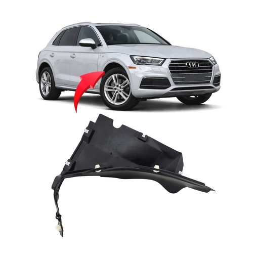 [AU1251109] Front Right Passenger Side Fender Liner for Audi Q5 2018-2020 AU1251109