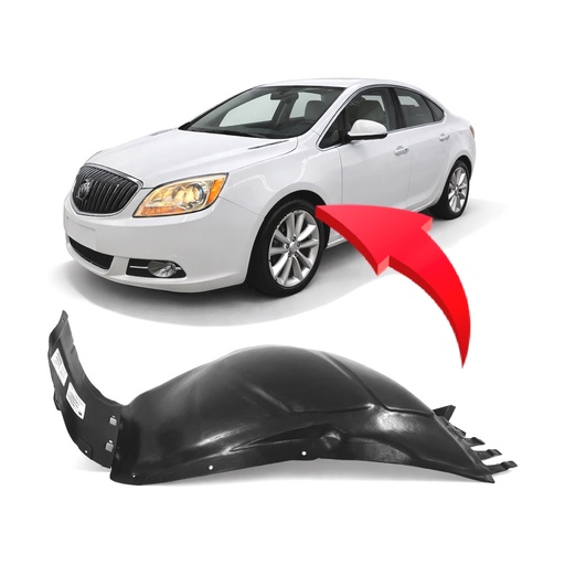 [GM1248258] Front Left Driver Side Fender Liner for Buick Verano 2012-2017 GM1248258
