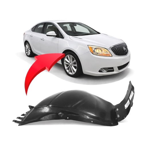 [GM1249258] Front Right Passenger Side Fender Liner for Buick Verano 2012-2017 GM1249258