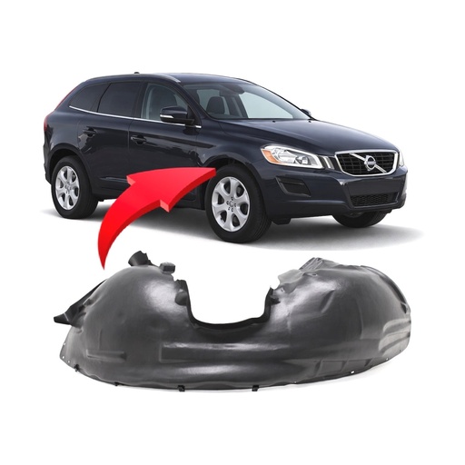 [VO1249114] Front Right Passenger Side Fender Liner for Volvo XC60 2010-2017 VO1249114