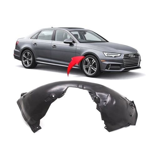 [AU1249133] Front Right Passenger Side Fender Liner for Audi A4 2017-2019 AU1249133