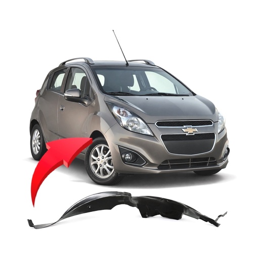[GM1249299] Front Right Passenger Side Fender Liner for Chevrolet Spark 2013-2015 GM1249299