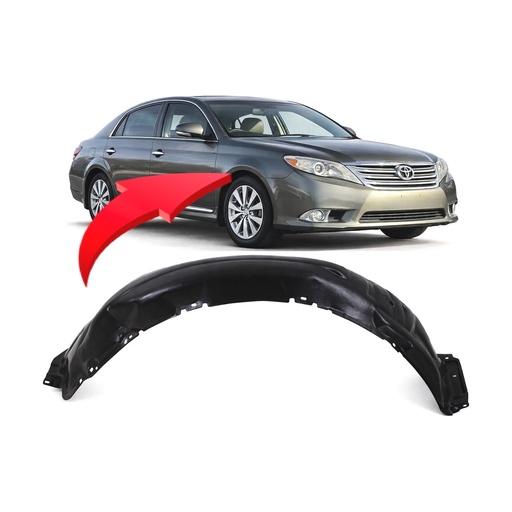 [TO1249161] Front Right Passenger Side Fender Liner for Toyota Avalon 2011-2012 TO1249161