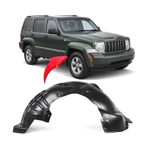 [CH1249146] Front Right Passenger Side Fender Liner for Jeep Liberty 2008-2012 CH1249146