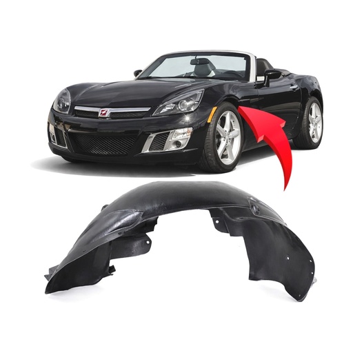 [GM1248220] Front Left Driver Side Fender Liner for Saturn Sky 2007-2010 GM1248220