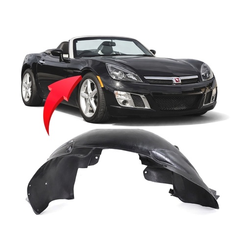 [GM1249220] Front Right Passenger Side Fender Liner for Saturn Sky 2007-2010 GM1249220