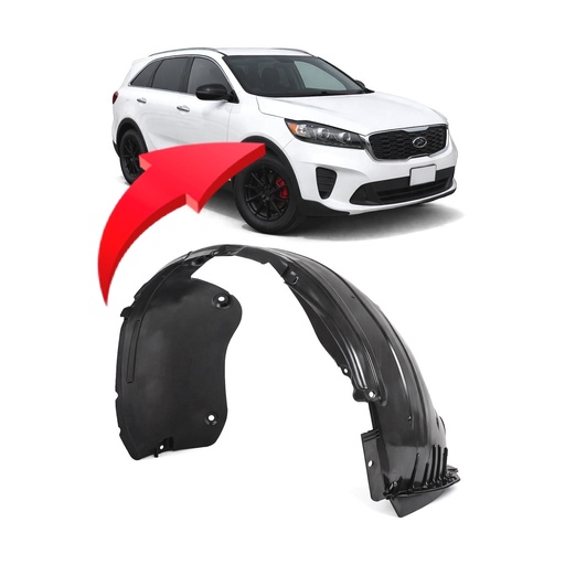 [KI1249160] Front Right Passenger Side Fender Liner for Kia Sorento 2019-2020 KI1249160
