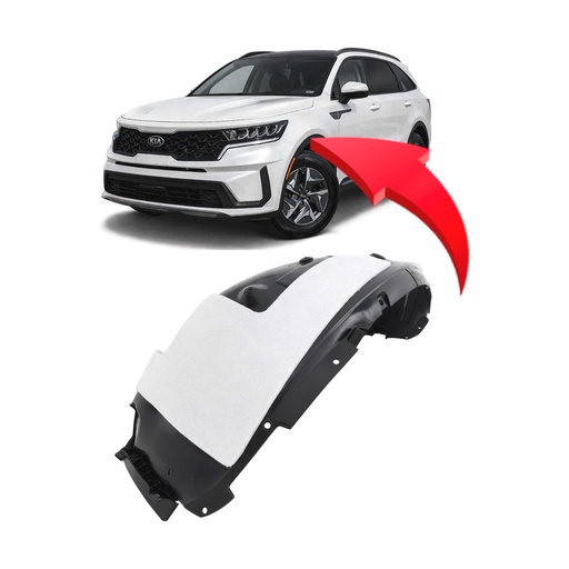 [KI1248171] Front Left Driver Side Fender Liner for Kia Sorento 2021-2023 KI1248171