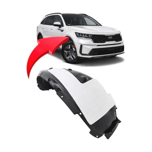 [KI1249171] Front Right Passenger Side Fender Liner for Kia Sorento 2021-2023 KI1249171