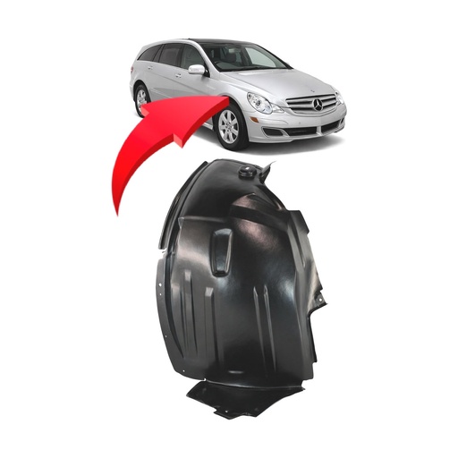 [MB1249132] Front Passenger Side Fender Liner for Mercedes-Benz R350 2006-2010 MB1249132