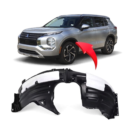 [MI1248137] Front Left Driver Side Fender Liner for Mitsubishi Outlander 2022-2024 MI1248137