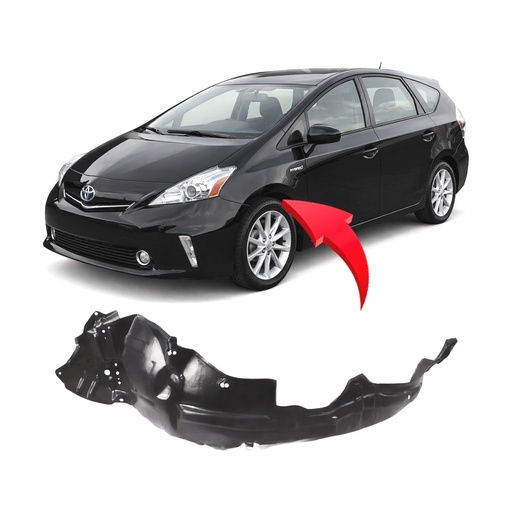 [TO1248181] Front Driver Side Fender Liner for Mercedes-Benz C43 AMG 2015-2021 TO1248181