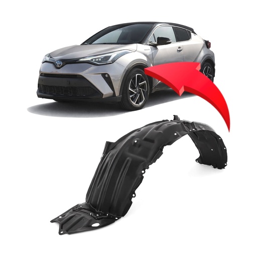 [TO1248238] Front Left Driver Side Fender Liner for Toyota C-HR 2019-2022 TO1248238