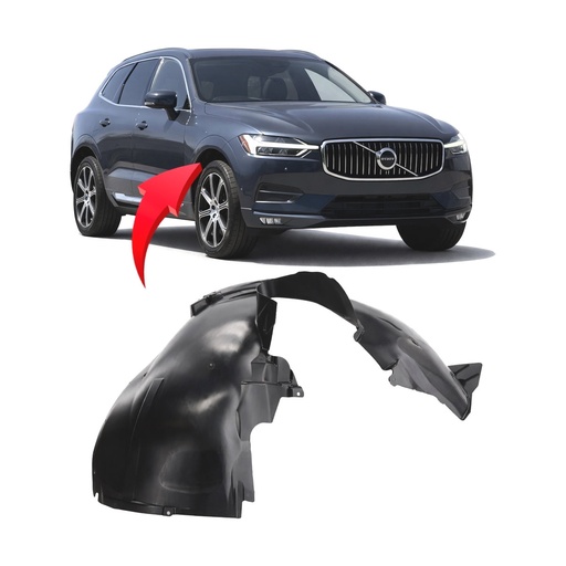 [VO1249123] Front Right Passenger Side Fender Liner for Volvo XC60 2018-2024 VO1249123