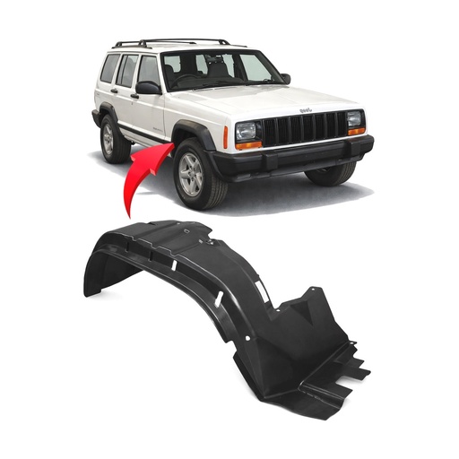 [CH1249105] Front Right Passenger Side Fender Liner for Jeep Cherokee 1997-2001 CH1249105