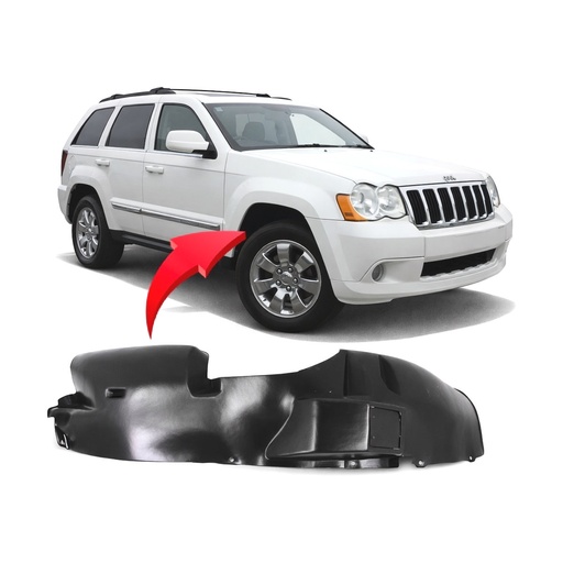 [CH1249139] Front Passenger Side Fender Liner for Jeep Grand Cherokee 2008-2010 CH1249139