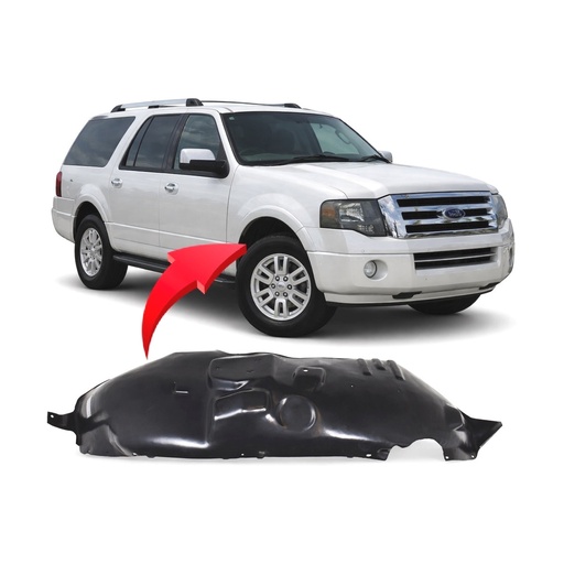[FO1249129] Front Right Passenger Side Fender Liner for Ford Expedition 2007-2014 FO1249129