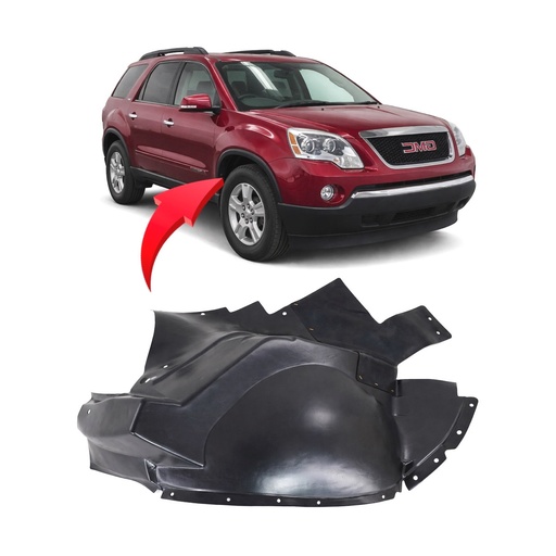 [GM1249184] Front Right Passenger Side Fender Liner for GMC Acadia 2007-2012 GM1249184