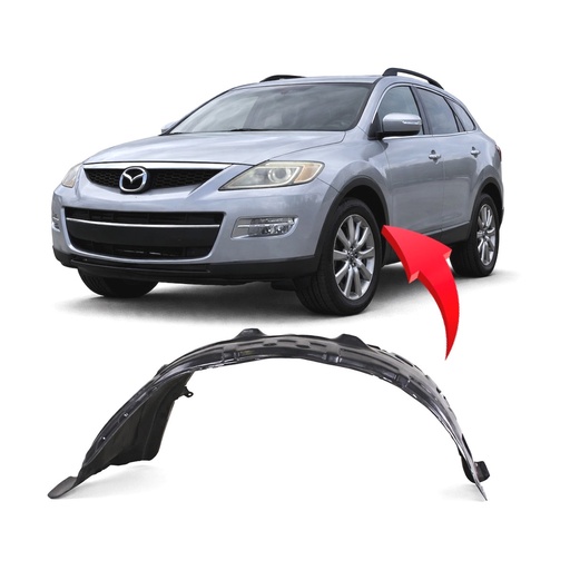 [MA1248130] Front Left Driver Side Fender Liner for Mazda CX-9 2007-2009 MA1248130