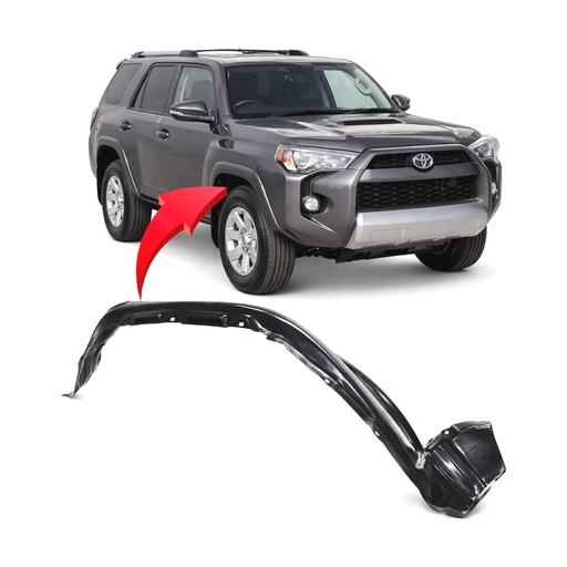 [TO1249202] Front Right Passenger Side Fender Liner for Toyota 4Runner 2014-2024 TO1249202