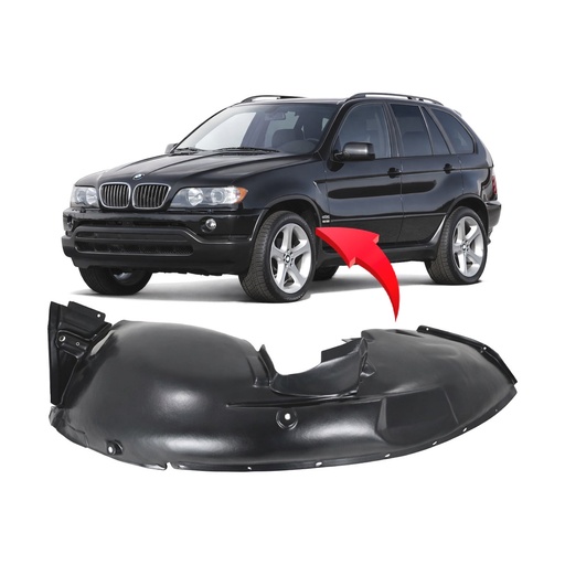 [BM1250113] Front Left Driver Side Fender Liner for BMW X5 2000-2006 BM1250113