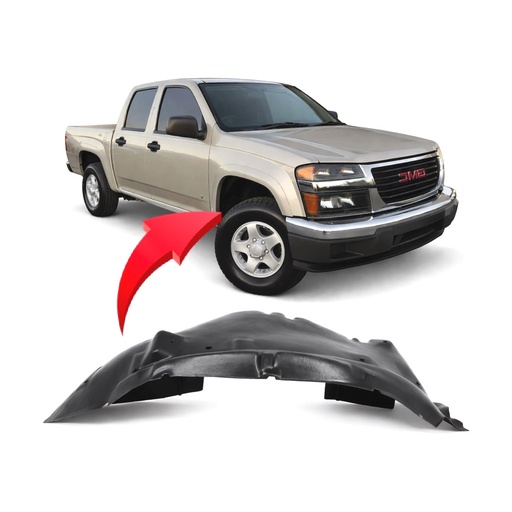 [GM1249186] Front Right Passenger Side Fender Liner for GMC Canyon 2007-2012 GM1249186