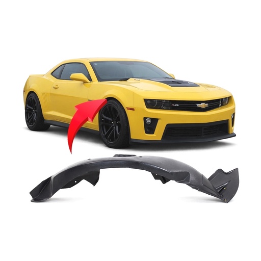 [GM1249254] Front Right Passenger Side Fender Liner for Chevrolet Camaro 2012-2015 GM1249254