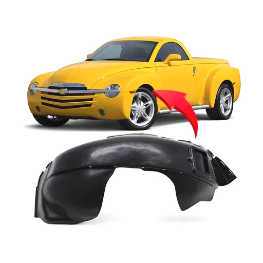 [GM1250119] Front Left Driver Side Fender Liner for Chevrolet SSR 2003-2006 GM1250119
