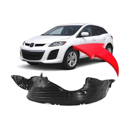 [MA1248147] Front Left Driver Side Fender Liner for Mazda CX-7 2010-2012 MA1248147