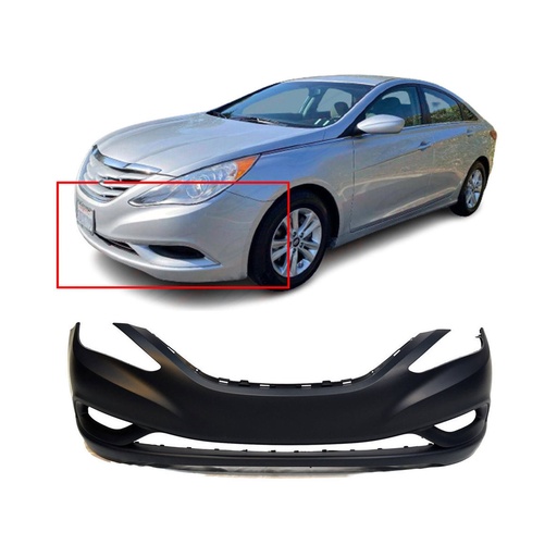 [HY1000183] Front Bumper Cover For 2011 2012 2013 Hyundai Sonata Primed