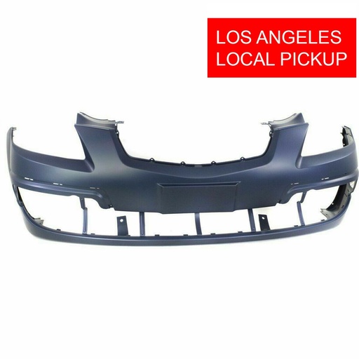 [KI1000131] Front Bumper Cover For 2006-2009 Kia Rio Rio5 w Fog Light Holes Base EX LX SX