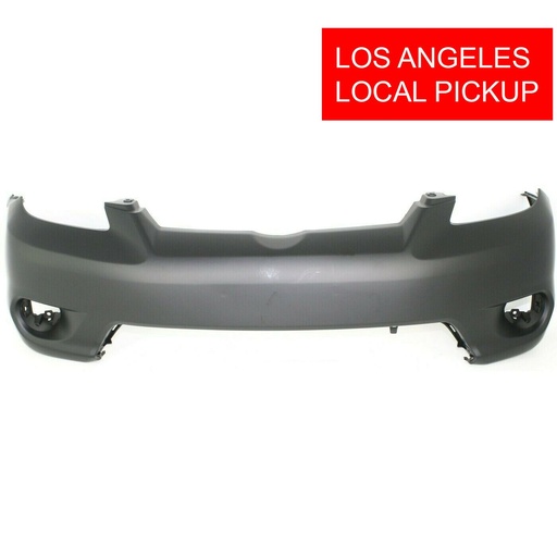 [TO1000294] Front Bumper Cover For 2005-2008 Toyota Matrix w/ fog Light holes Base XR XRS