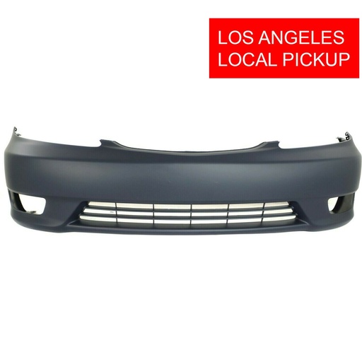 [TO1000285] Front Bumper Cover For 2005-2006 Toyota Camry SE w/ fog Light holes US Built