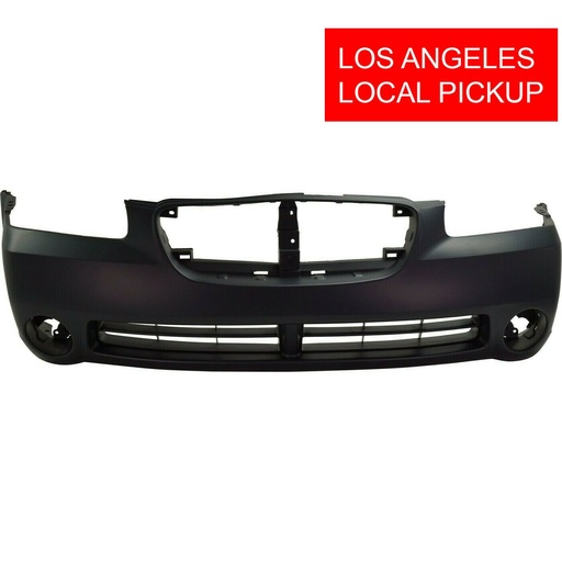 [NI1000192] Front Bumper Cover For 2002-2003 Nissan Maxima w fog light holes GLE GXE SE