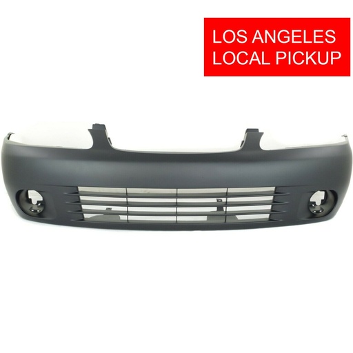 [NI1000178] Front Bumper Cover For 2000-2003 Nissan Sentra w Fog light holes F20225M125