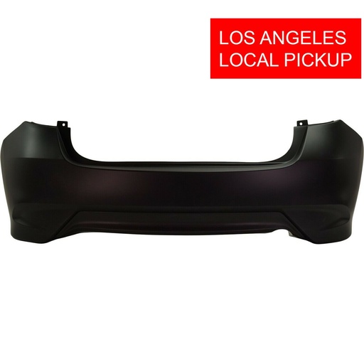 [NI1100296] Primed Rear Bumper Cover Fascia for 2015 2016 2017 Nissan Versa Note  S SL SR SV