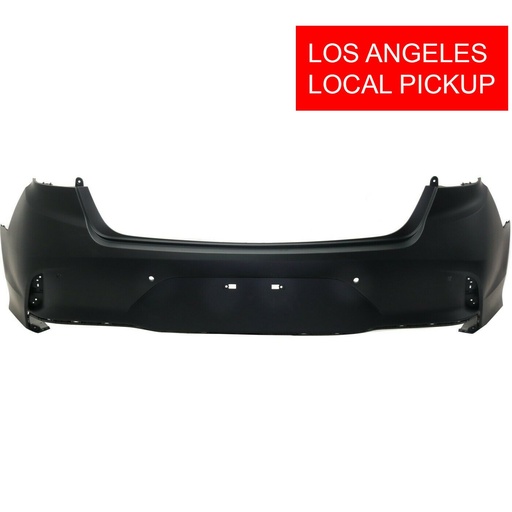 [HY1100219] Primed Rear Bumper Cover Fascia for 2018 2019 Hyundai Sonata Ultimate SE SEL Eco