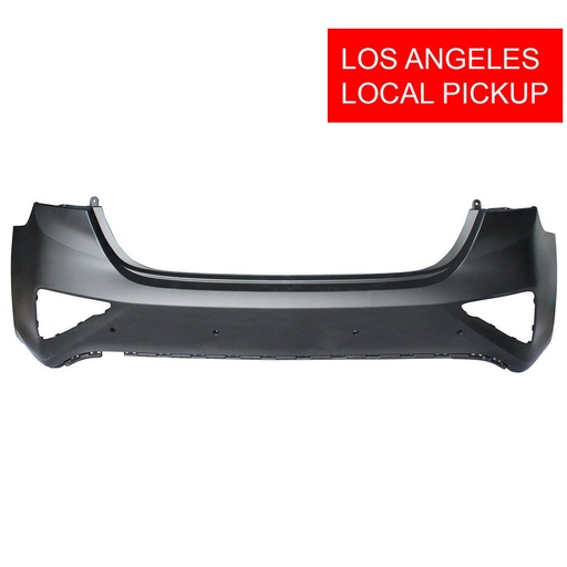 [KI1100225] Primed Rear Bumper Cover Fascia for 2019 2020 2021 Kia Forte EX FE GT L LX LXS