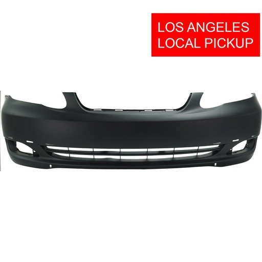 [TO1000298] Primed Front Bumper Cover for 2005-2008 Toyota Corolla Sedan S XRS 521190Z939