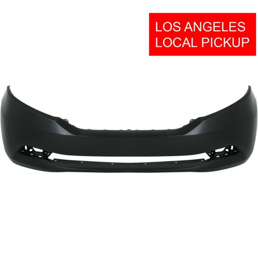[HO1000293] Primed Front Bumper Cover Fascia for 2011-2013 Honda Odyssey Van EX LX EXL EX-L