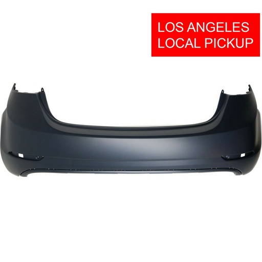 [HY1100202] Primed Rear Bumper Cover Fascia for 2014-2016 Hyundai Elantra GL GLS L SE Sport
