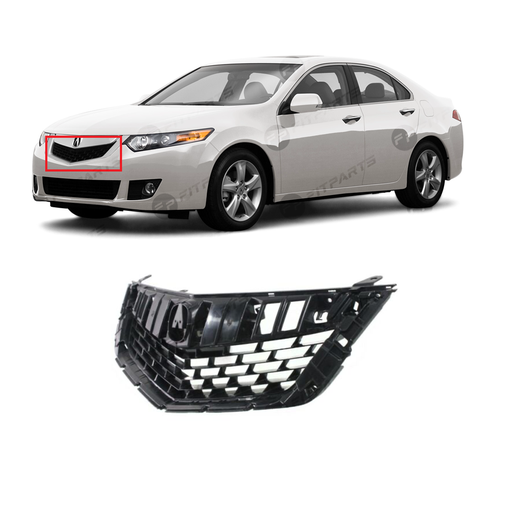 [AC1200113] Base Black Grille for 2009-2010 Acura TSX 2.4L 3.5L 09-10 71121TL2A00 AC1200113