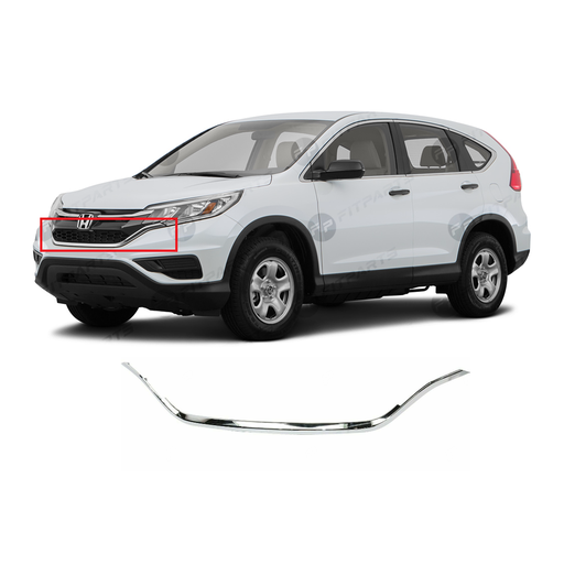 [HO1216114] Grille Lower Chrome Molding for Honda CR-V CRV 2015-2016 71125T1WA01 HO1216114