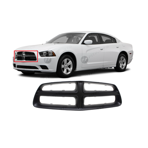 [CH1210108] Grille Upper Black for Dodge Charger 2011-2014 CH1210108 68104033AA