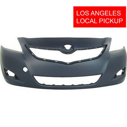 [TO1000321] Primed Front Bumper Fascia for 2007-2012 Toyota Yaris 5211952934 TO1000321 Sedan
